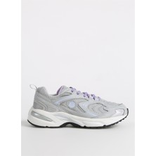 Hammer Jack Gri Kadın Deri Sneaker Hader Z BEDEN38