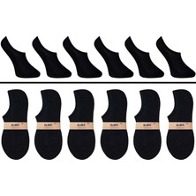 KBC Socks 6'lı Dikişsiz Bambu Terletmez Spor Erkek Sneakers Görünmez Çorap Seti / Kutulu Set