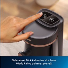 Tekno Trust Plastik Türk Kahvesi Makinesi, 4 Kişilik, Közde Kahve Seçeneği, HDA150/61