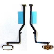 Tekno Prime Samsung Galaxy C9 Pro C9000 ile Uyumlu Orta Tuş Home Flex Beyaz
