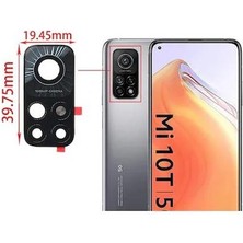 Tekno Prime Xiaomi Mi 10T Pro İle Uyumlu Kamera Camı