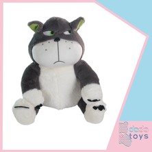 Dada Toys Kizgin Kedi Sabri Peluş Uyku Arkadaşi 40 cm Antrasit 12