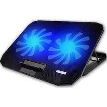 Hadron HDX4252 Oyuncu Gaming Laptop Soğutucu Stand Cooler 2x 14CM Fan