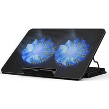 Hadron HDX4252 Oyuncu Gaming Laptop Soğutucu Stand Cooler 2x 14CM Fan