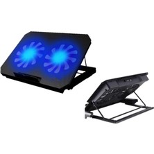 Hadron HDX4252 Oyuncu Gaming Laptop Soğutucu Stand Cooler 2x 14CM Fan