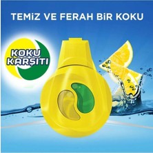 Finish 2 Adet Deo Limon Kokusu Bulaşık Makinesi Koku Giderici 60+60 120 Yıkama