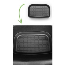 Tesla Li Parts Tesla Model Y TPE Premium 3D Ön ve Arka Bagaj Paspas Seti
