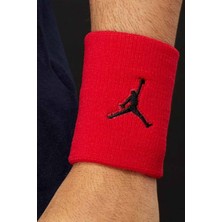 Nike Jordan Jumpman Wristbands 2 Pk Gym Unisex El Bilekliği J.KN.01.605.OS-KIRMIZI