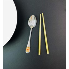 Giftmoda Kutulu Chopstick ve Kaşık Set