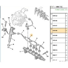 Enjektör Borusu 206 207 307 Bipper (1570H8)