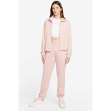 Nike W Essntl Pqe Trk Suit Kadın Eşofman Takım DD5860-601-PEMBE