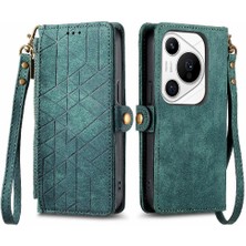 Mays Home1 Huawei Pura 70 Pro Için Flip Case Darbeye Deri Kılıf Cüzdan Çevirin (Yurt Dışından)