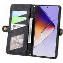 Mays Home1 Infinix Not 40 Cüzdan Için Flip Case Basit Iş Kapak Kapak Darbeye (Yurt Dışından)