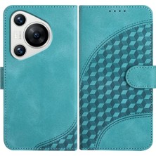 Mays Home1 Huawei Pura 70 Pro Için Flip Case Pu Deri Kapak Çevirin Darbeye Deri (Yurt Dışından)