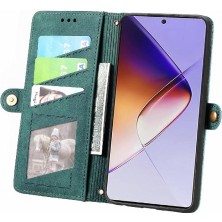 Mays Home1 Infinix Not 40 Cüzdan Için Flip Case Basit Iş Kapak Kapak Darbeye (Yurt Dışından)