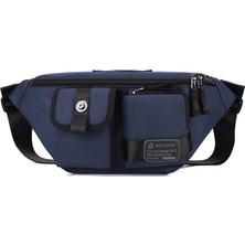 Jifu Crossbody Çanta, Erkek Göğüs Çantası, Şık Omuz Çantası, Cep Telefonu Omuz Çantası, Gündelik Sırt Çantası, Spor Bel Çantası (Yurt Dışından)