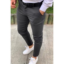 Yakamel Erkek Slim Fit Likralı Yeni Sezon Kumaş Pantolon
