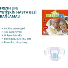 Freshlife Hasta Bezi Bağlama (Belbantlı) BÜYÜK BOY 30 Adet