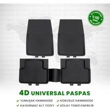 4d Universal Havuzlu Araç Paspası