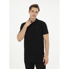 U.S. Polo Assn. Siyah Erkek Slim Fit T-Shirt GTP04IY024
