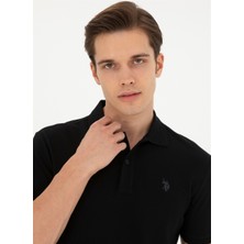 U.S. Polo Assn. Siyah Erkek Slim Fit T-Shirt GTP04IY024