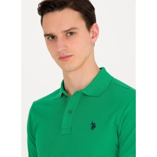 U.S. Polo Assn. Yeşil Erkek Polo T-Shirt GTP04IY023