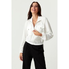 Select Moda Kadın Mevsimlik Bomber Ceket