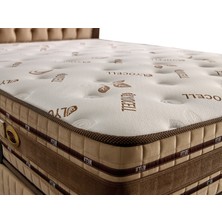 İmaj Lyocell Set (Baza+Yatak+Başlık) Tek Kişilik 90X190 cm