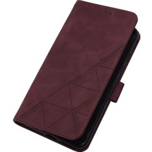 Mellow Shop Xiaomi Poco X6 Pro 5g Flip Folio Kitap Koruyucu Cüzdan Kapak Pu (Yurt Dışından)