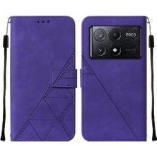 Mellow Shop Xiaomi Poco X6 Pro 5g Flip Folio Kitap Koruyucu Cüzdan Kapak Pu (Yurt Dışından)