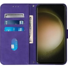 Mellow Shop Samsung Galaxy S24 Ultra 5g Için Kılıf Pu Deri Cüzdan Kapak Çevirin Folio (Yurt Dışından)