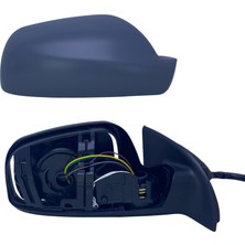 Spj Dış Dikiz Aynası Peugeot 307 2001 - 2008 Elektrikli, Isıtmalı, Manuel Katlanır, Astarlı Kapak, 5 Pin