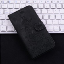 YH Mall Infinix Not 40 Pro Artı Cüzdan Manyetik Kabartmalı Zambak Kart Için Flip Case (Yurt Dışından)