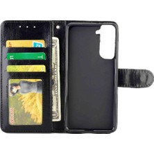 YH Mall Samsung Galaxy S21 5g Pu Deri Kickstand Darbeye Kart Için Flip Case (Yurt Dışından)