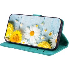 YH Mall Motorola Moto G85 Için Flip Case Kart Tutucu Kickstand Cüzdan Kabartmalı Zambak (Yurt Dışından)