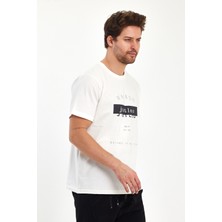 Justleo Maison Ön Baskılı T-Shirt
