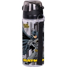 Wiggle 500ML Batman Pipetli Askılı Kilitlenebilir Su Matarası