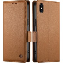 YH Market IPhone Xs Max Cüzdan Flip Iş Kartı Yuvaları Günlük Kullanım Için Flip Case (Yurt Dışından)