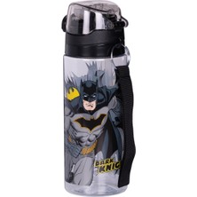 Wiggle 500ML Batman Pipetli Askılı Kilitlenebilir Su Matarası