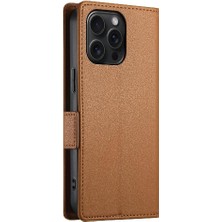 YH Market IPhone 15 Için Flip Case Pro Max Flip Cüzdan Günlük Kullanım Kart Yuvaları Iş (Yurt Dışından)