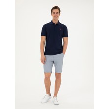 U.S. Polo Assn. Lacivert Erkek Slim Fit T-Shirt GTP04IY024