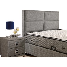 İmaj Nirvana Set (Baza+Yatak+Başlık) Tek Kişilik 90X190 cm