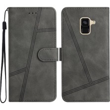 SZY Market Samsung Galaxy A5 2018 Için Flip Case Cüzdan Pu Deri Flip Folio Tam (Yurt Dışından)