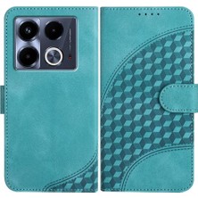 SZY Market Infinix Not 40 4g Manyetik Kart Tutucu Darbeye Deri Için Flip Case (Yurt Dışından)