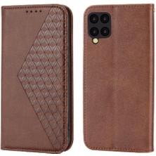 SZY Market Samsung Galaxy A12 5g Standı Için Flip Case Günlük Kullanım Eşkenar Dörtgen Şekli El (Yurt Dışından)