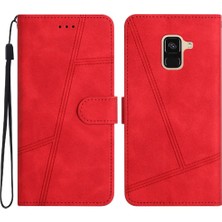 SZY Market Samsung Galaxy A6 Için Flip Case 2018 Flip Folio Kart Yuvaları Tutucu Manyetik (Yurt Dışından)