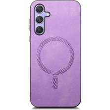 SZY Market Samsung Galaxy A14 Ince Kablosuz Şarj Magsafe Araba Mounts Için Flip Case (Yurt Dışından)