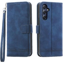 SZY Market Samsung Galaxy M54 Kart Yuvaları Manyetik Kapatma Bileklik Için Flip Case (Yurt Dışından)