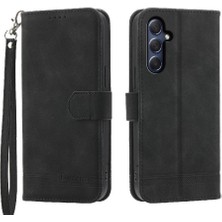 SZY Market Samsung Galaxy M54 Kart Yuvaları Manyetik Kapatma Bileklik Için Flip Case (Yurt Dışından)