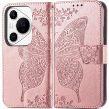 SZY Market Huawei Pura 70 Pro Kanat Çok Renkli Cüzdan Iş Için Flip Case (Yurt Dışından)